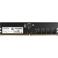 ADATA AD5U480032G-S hukommelsesmodul 32 GB 1 x 32 GB DDR5 4800 Mhz Fejlkorrigerende kode Sort, 32 GB, 1 x 32 GB, DDR5, 4800 Mhz, 288-pin DIMM