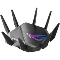 ASUS GT-AXE11000 trådløs router Gigabit Ethernet Tri-band (2,4 GHz/5 GHz/6 GHz) Sort Wi-Fi 6 (802.11ax), Tri-band (2,4 GHz/5 GHz/6 GHz), Ethernet LAN, Sort, Bordplade router