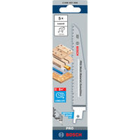 Bosch 2 608 657 608 stiksav, rullesav & sabelsavklinge Saber savklinge Bimetal 5 stk Saber savklinge, Spånplade, Byggetræ, Byggetræ med søm, Glasfiber forstærket plastik, Plast, Træ med søm, Bimetal, Hvid, 5 - 8, 3,2 mm