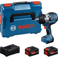Bosch Batteridrevet slagboremaskine GDS18V-1400 Professional, 18 Volt, Schlagskruemaskine Blå/Sort