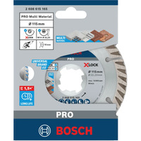Bosch PRO Diamantskæreskive X-LOCK MultiMaterial, Ø 125 mm 