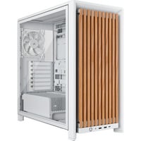 Corsair FRAME 4000D RS Wood, Towerkabinet Hvid/træ