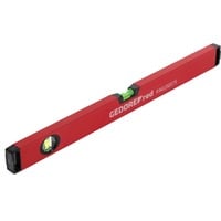 GEDORE Red aluminiumniveau, 60 cm, 2 libeller, Vaterpas Rød