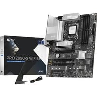 MSI PRO Z890-S WIFI6E, Bundkort Sort/Sølv
