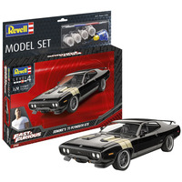 Revell Model Set Fast & Furious - Dominics 1971 Plymouth GTX, Model køretøj 