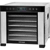 Rommelsbacher Dehydrator DA 950, Tørremaskine rustfrit stål/Sort