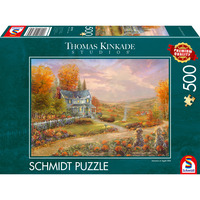 Schmidt Spiele Thomas Kinkade Studios: Efterår i Apple Hill, Puslespil 