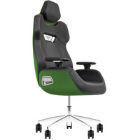 Thermaltake Gaming-stol ARGENT E700 Racing Green Houndstooth-stof, Spil pladser Grøn/Brown