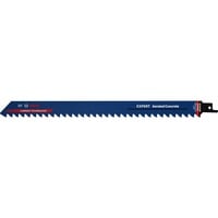 Bosch 2 608 900 412 stiksav, rullesav & sabelsavklinge Saber savklinge Karbid 10 stk Saber savklinge, Gasbeton, Karbid, Blå, 30 cm, 1,5 mm