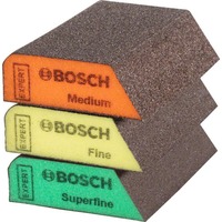 Bosch 2 608 901 174 slibeblok, Grinding sponge multi-coloured, Slibeblok, Flerfarvet, Træ, Fjernelse af maling, 69 mm, 98 mm