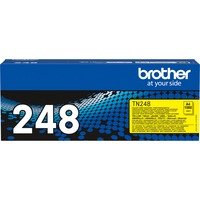 Brother TN-248Y tonerpatron 1 stk Original Gul 1000 Sider, Gul, 1 stk