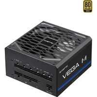 Chieftec Vega PPG-1000-C enhed til strømforsyning 1000 W 24-pin ATX ATX Hvid, PC strømforsyning Sort, 1000 W, 100 - 240 V, 50/60 Hz, 12 A, 100 W, 1000 W