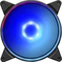 Chieftec ZF-1425RGB Computerkølesystem Computerkabinet Ventilator 14 cm Flerfarvet 1 stk, Sag fan Sort/Hvid, Ventilator, 14 cm, 600 rpm, 1600 rpm, Flerfarvet
