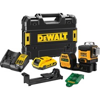 DEWALT DCE089D1G18-QW, Kryds- & linjelaser Sort/Gul