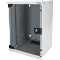 Digitus DN-10-09U kabinet & indkapsling til netværksudstyr, IT kabinet grå, Vægmonteret, Indendørs, Stål, IP20, 312 mm, 300 mm