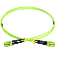 Digitus LWL patchkabel, duplex, LC > LC stik, multimode OM5 Lime