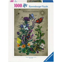 Ravensburger Puzzle - Livscirkel Sommerfugl, Puslespil 