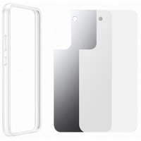 SAMSUNG EF-MS906C mobiltelefon etui 16,8 cm (6.6") Ramme Transparent, Mobiltelefon Cover gennemsigtig, Ramme, Samsung, Samsung Galaxy S22+, 16,8 cm (6.6"), Transparent