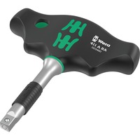 Wera 411 A RA Tværgrebs-adapterskruetrækker med ratchetfunktion Sort/Grøn