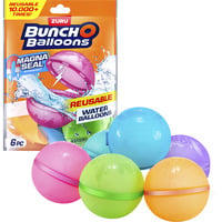 ZURU Bunch O Balloons - Genanvendelige vandballoner 6-pak, Vand legetøj 