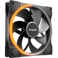 be quiet! Light Wings PWM 140 mm Reverse, Sag fan Sort
