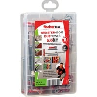 fischer Meister-Box DUOPOWER / DUOTEC, Dyvel Lys grå/Rød