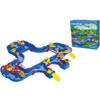 Aquaplay MegaLockBox Legetøjssæt, Vand legetøj Vandvejskanalsystem, 3 År, Blå, Flerfarvet