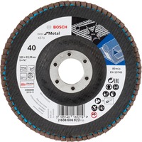 Bosch 2 608 606 922 tilbehør vinkelsliber Slibeskive Slibeskive, Træ, 12,5 cm, Bosch, Sort, 1 stk