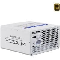 Chieftec Vega PPG-850-CW enhed til strømforsyning 850 W 20+4 pin ATX ATX Hvid, PC strømforsyning Hvid, 850 W, 100 - 240 V, 50/60 Hz, 20+4 pin ATX, 60 cm, 150,400 mm