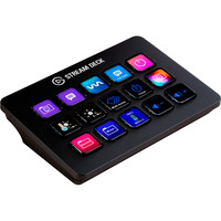 Elgato Stream Deck MK.2 Sort 15 knapper, Tastatur Sort, Sort, 15 knapper, Windows 10 x64, Mac OS X 10.13 High Sierra, Mac OS X 10.14 Mojave, Mac OS X 10.15 Catalina, Mac OS X 10.15.3..., 118 mm, 84 mm