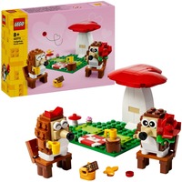LEGO Pindsvineskovtur Byggeklodser, Bygge legetøj Byggesæt, 8 År, Plast, 166 stk, 180 g