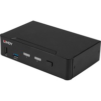 Lindy 39312, KVM-switchen Sort
