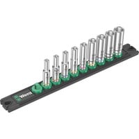 Wera 05005410001, A Deep 1, Topnøgle Sort/Grøn