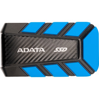 ADATA SD820-2000G-CBU, Solid state-drev Sort/Blå