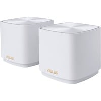ASUS ZenWiFi XD4 Plus AX1800 2 Pack Dual-band (2,4 GHz / 5 GHz) Wi-Fi 6 (802.11ax) Hvid Intern, Mesh router Hvid, Hvid, Intern, Mesh-router, Strøm, 306,58 m², Dual-band (2,4 GHz / 5 GHz)