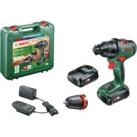 Bosch Batteri slagboremaskine AdvancedImpact 18, Bore-/ skruemaskine Grøn/Sort