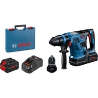 Bosch GBH 18V-34 CF Professional 500 rpm SDS-plus 5,9 kg Sort, Blå, Borehammer Blå/Sort, Pistolgreb boremaskine, SDS-plus, Børstefri, Sort, Blå, 1,3 cm, 500 rpm