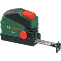 Bosch Målebånd 5m + blyantclip Grøn/Sort