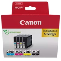 Canon 9290B006 blækpatron 4 stk Original Sort, Blå, Magenta, Gul Sort, Blå, Magenta, Gul, 4 stk, Multipakke