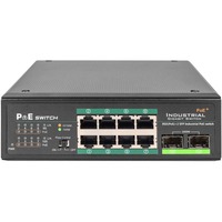 Digitus DN-651110 netværksswitch Ikke administreret Gigabit Ethernet (10/100/1000) Strøm over Ethernet (PoE) Sort Ikke administreret, Gigabit Ethernet (10/100/1000), Strøm over Ethernet (PoE)