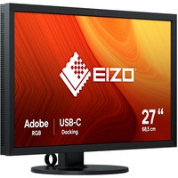 EIZO ColorEdge CS2731 computerskærm 68,6 cm (27") 2560 x 1440 pixel Quad HD LED Sort, LED-skærm Sort, 68,6 cm (27"), 2560 x 1440 pixel, Quad HD, LED, 16 ms, Sort