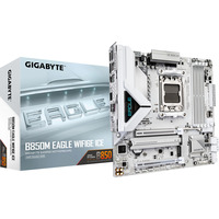 GIGABYTE B850M EAGLE WF6E ICE, Bundkort Sort