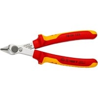 KNIPEX 78 06 125, Elektronik tænger Rød/Gul