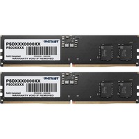 Patriot DIMM 32 GB DDR5-4800 (2x 16 GB) Dual-kit, Hukommelse Sort