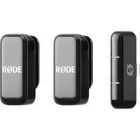 Rode Microphones Wireless Micro Lightning, Mikrofon Sort