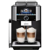Siemens EQ.9 s700 Espressomaskine 2,3 L, Kaffe/Espresso Automat Sort/Sølv, Espressomaskine, 2,3 L, Kaffebønner, Indbygget kværn, 1500 W, Sort, Rustfrit stål