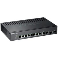 Zyxel GS2220-10-EU0101F netværksswitch Administreret L2 Gigabit Ethernet (10/100/1000) Sort Administreret, L2, Gigabit Ethernet (10/100/1000), Stativ-montering