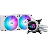 ASUS ROG Strix LC III 240 ARGB White Edition Processor Væskekølingssæt 12 cm Hvid, Vandkøling Hvid, Væskekølingssæt, 12 cm, Hvid