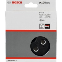 Bosch 2608601607, Slibning pad Sort