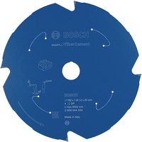 Bosch 2 608 644 554 rundsavklinge 16 cm 1 stk Cement fiberpanel, 16 cm, 2 cm, 1,2 mm, 8500 rpm, 1,8 mm